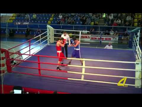 Boxing May 2,2018 Champions Georgia.Semifinal (75kg)RED Seyfullah Madiev VS BLUE Giorgi Manjavidze.